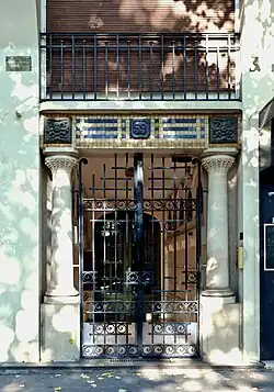 No&nbsp;59 : immeuble art nouveau.