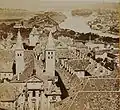 Vue de la cathédrale de Prague en 1867