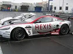 L'Aston Martin Hexis AMR seconde par équipe en 2010