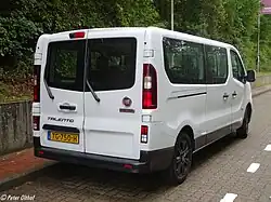 Fiat Talento 2e génération (2016) vue arrière.