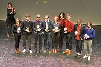 L'ensemble des lauréats