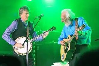 Gerry O'Connor et Eamonn Campbell des Dublin Legends