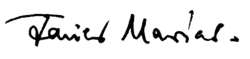 signature de Javier Marías