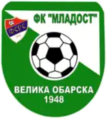 Logo du FK Mladost Velika Obarska