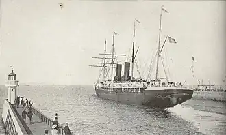 illustration de La Gascogne (paquebot de 1886)