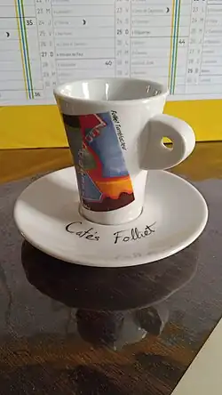 illustration de Cafés Folliet