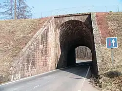 Un pont-canal à Frahier.