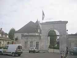 La préfecture de l'Yonne à Auxerre.