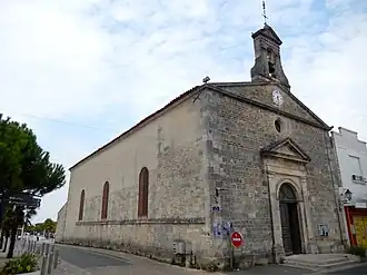 L’église de Saint-Trojan.
