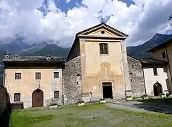 Façade de l'église.
