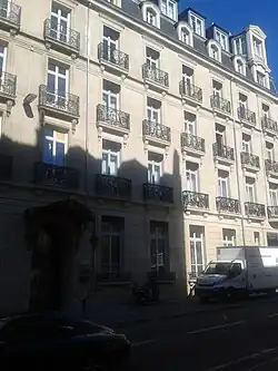 Façade de l'hôtel
