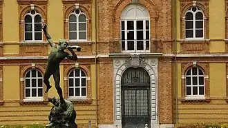 Détails de la façade.