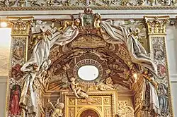 Décor baroque de Gianni del Bufalo pour l’église San Benedetto.