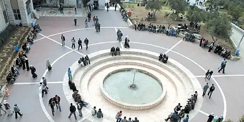 photographie de la faculté de science et technologie de l'université al-Qods