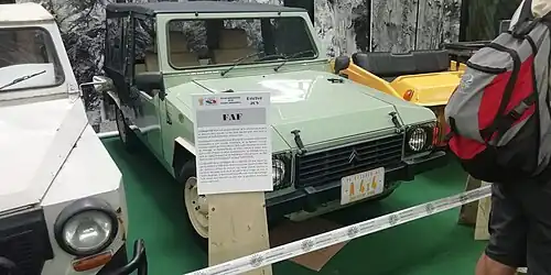 FAF A 4x4 version civile ex-conservatoire Citroën