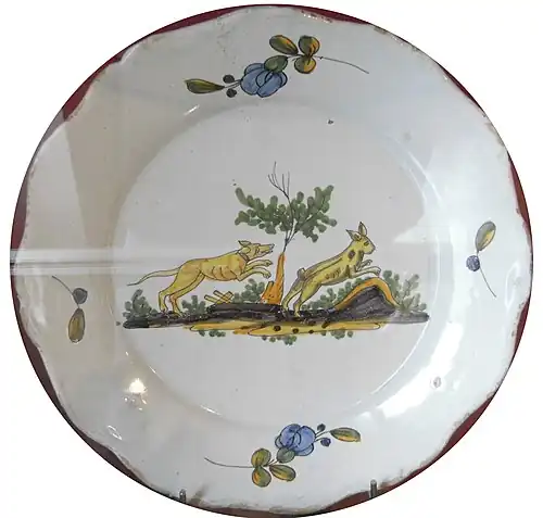 Faïence rochelaise XVIIIe&nbsp;siècle