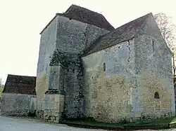 Façade nord de l'église.