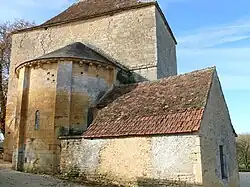 Chevet de l'église.
