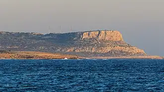 Cap Greco sur le territoire de la communauté de Paralímni