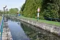 L'écluse no&nbsp;31 à Fampoux.