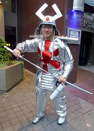 Cosplay du Samouraï d'argent.