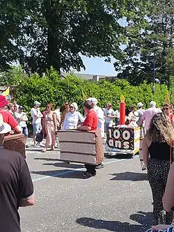 Déguisement pour l'occasion du centenaire