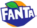 L'ancien logo de Fanta de 2017 à 2023.