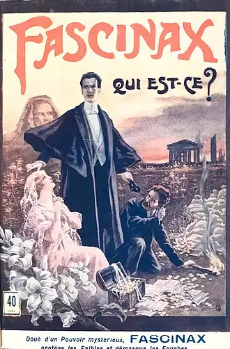 Couverture du fascicule n°1 dessinée par Gino Starace