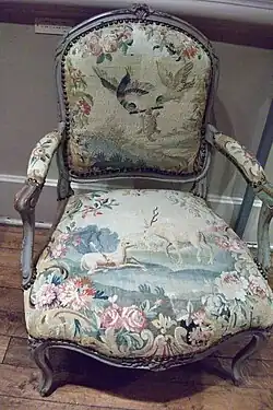Fauteuil Louis&nbsp;XV.