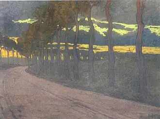 La route mystérieuse.