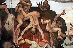 L’Enfer, 1474-1479, Santa Maria del Fiore, Florence.