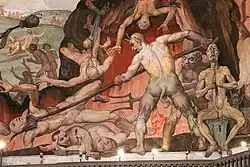 L’Enfer, 1474-1479, Santa Maria del Fiore, Florence.