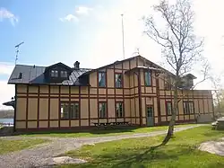 Hôpital Wasa, transfomé en auberge.