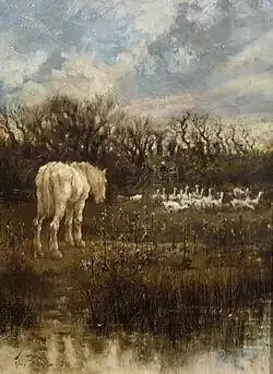 Le Vieux cheval (1881), musée Thomas-Henry, Cherbourg.