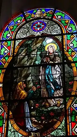 Vitrail d'Antonin Doumerc de Toulouse.