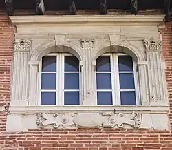 Maison d'Auger Ferrier : fenêtre.