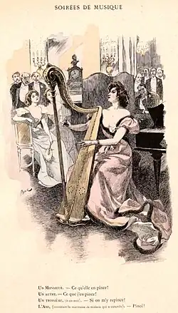 Nos femmes, Soirée de musique.