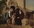 À la porte du couvent (1846)