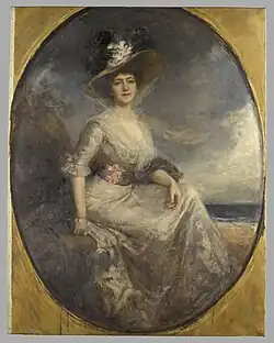 Portrait de madame Adolphe Salles, née Claire Eiffel.