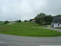 Kilomètre le plus raide juste après la ferme-auberge du Grand Ballon.