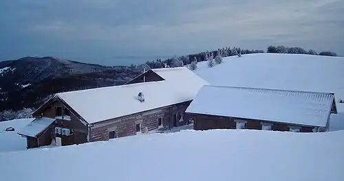 La ferme reconstruite en 2015.