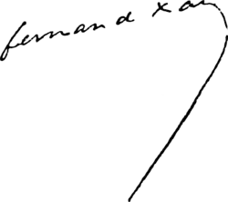 signature de Fernand Xau