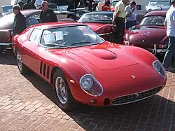 Ferrari 250 GT 2+2 "Drogo" s/n 4769GT de 1963 en août 2006 avant la vente aux enchères par RM Auctions à Monterey