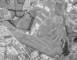 Emplacement de l'ancien aérodrome en 1978.