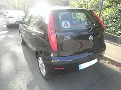Fiat Punto II phase 2, 5&nbsp;portes.