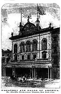 Le théâtre en 1874.