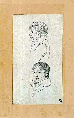 Figures au naturel, dessin, Paris, École nationale supérieure des beaux-arts.
