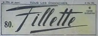 Image illustrative de l’article Fillette (périodique)
