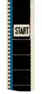 Amorce 35 mm avec le mot « START »