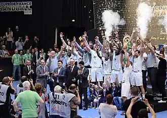Description de l'image Finale coupe de France masculine 2015-02.jpg.